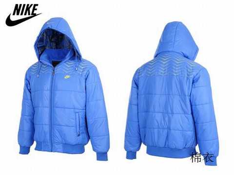 doudoune nike bleu