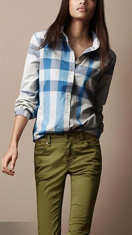 chemisier burberry femme